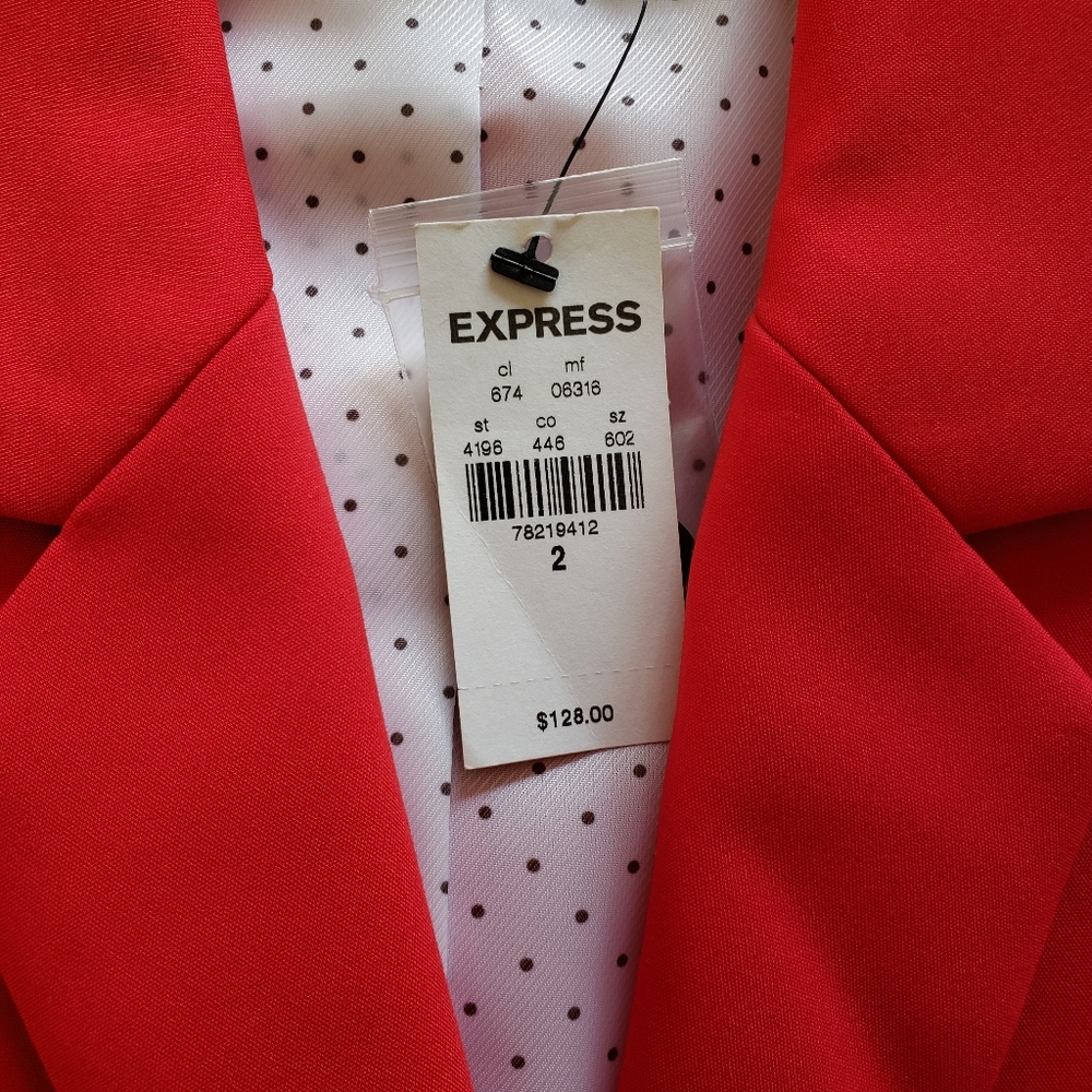 Red Express Blazer - Picture 2 of 4
